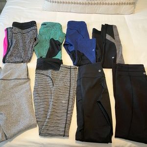 Lululemon size 4 legging lot
